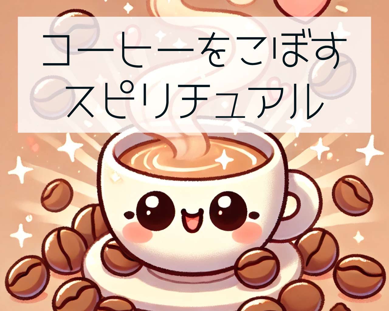 コーヒーをこぼすスピリチュアルメッセージ